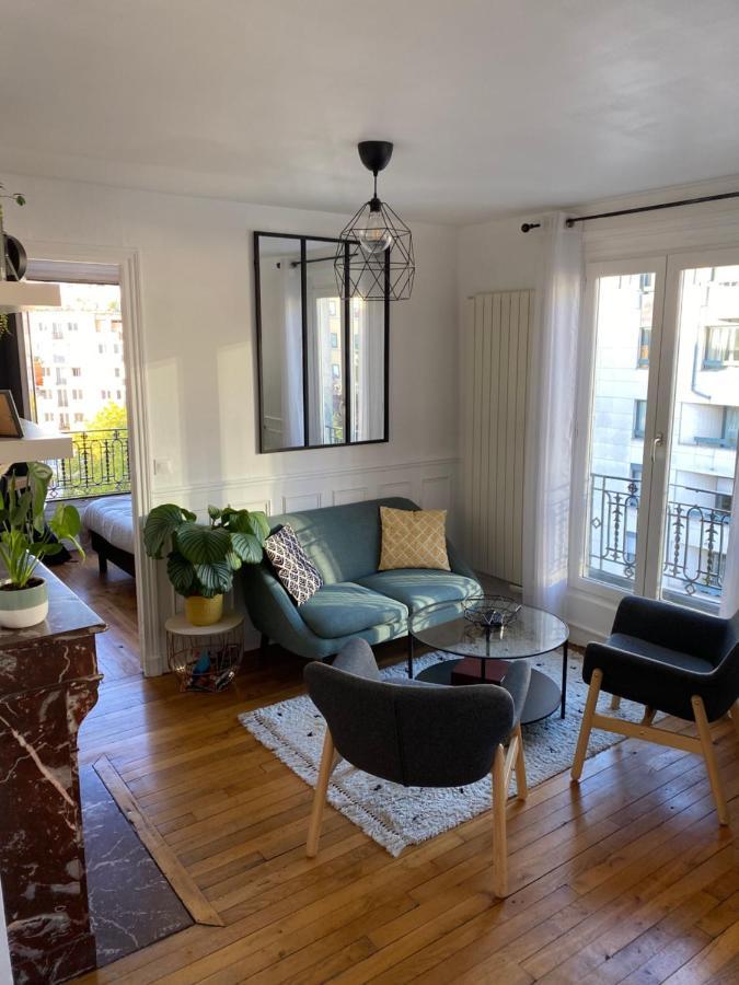 Appartement Buttes Chaumont Párizs Kültér fotó