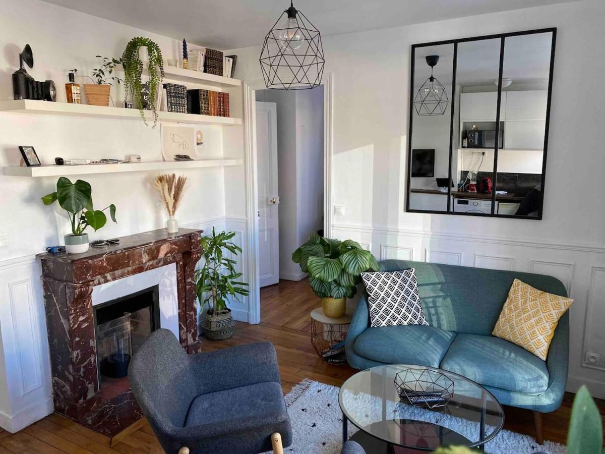 Appartement Buttes Chaumont Párizs Kültér fotó