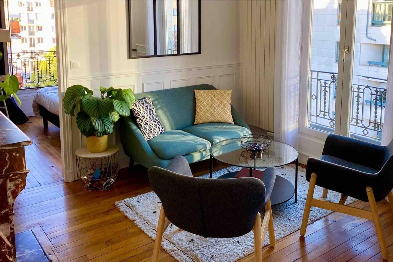 Appartement Buttes Chaumont Párizs Kültér fotó